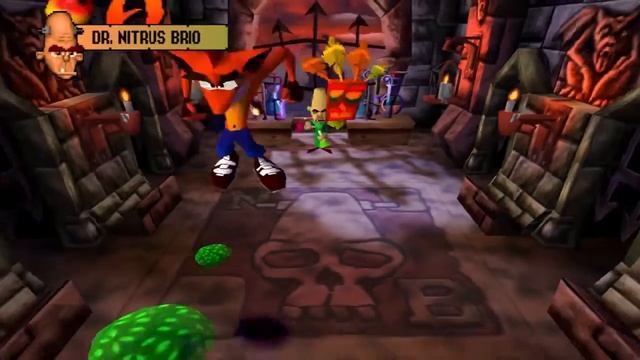 Юзя проходит последние уровни Crash Bandicoot (юзя перезалив) смотреть онлайн