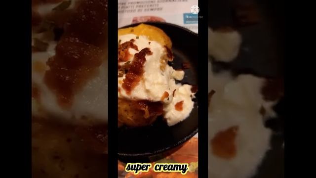 potato loaded with bacon & creamy white sauce смотреть онлайн