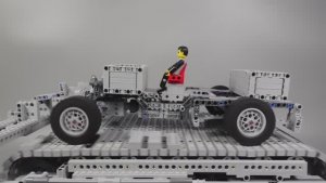 Устройство Для испытания подвески автомобиля Lego | Lego Car Suspension Testing Device