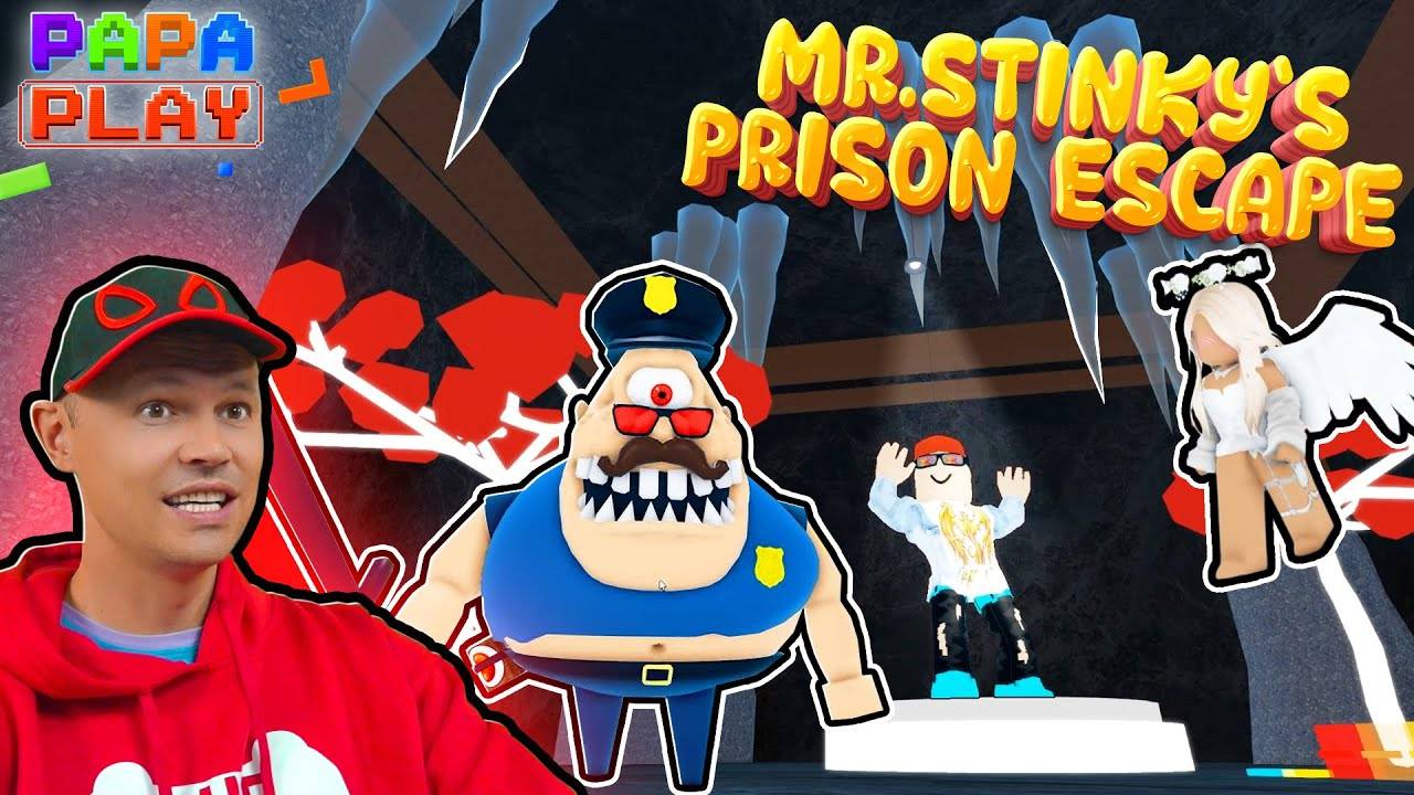 Побег из ТЮРЬМЫ от мистера ВОНЮЧКИ / MR. STINKY'S PRISON ESCAPE! (перезалив с Papa Play) смотреть онлайн