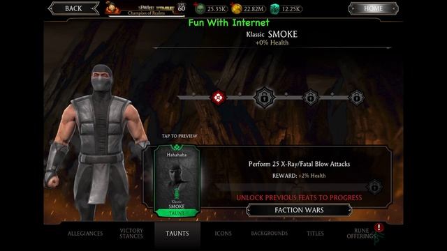 MK Mobile Klassic Smoke Feats of Strength Preview | MKX Update 2.7 смотреть онлайн