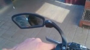 Электровелосипед - ручку газа