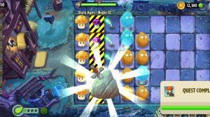Ночь 12 Тёмные Века (Dark Ages) Plants vs. Zombies 2