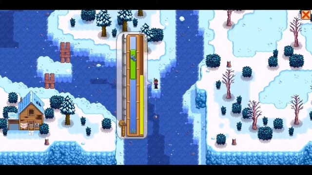 Stardew Valley Mobile: How to Catch a Legendary Fish || Glacierfish Using Iridium Rod + Trap Bobber смотреть онлайн