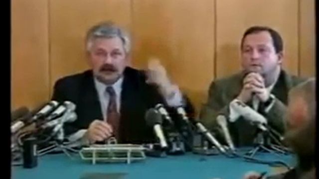 Александр Руцкой пресс-конференция август 1993 г. смотреть онлайн