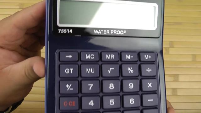 Распаковка Optima 12-разрядный 75514