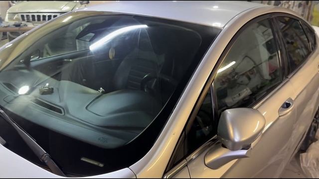 Полировка лобового стекла Ford Fusion.mp4
