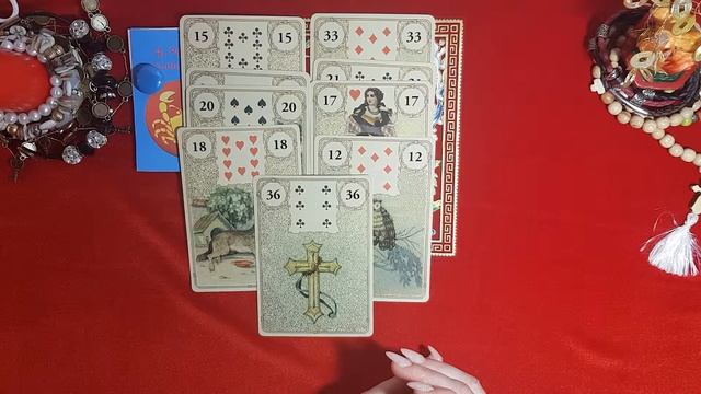 Гадание на любовь. Какие у него к вам чувства. На что стоит обратить внимание. РАК Ленорман\Таро смотреть онлайн