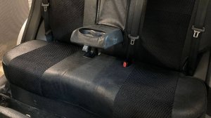 Установка сидения второго ряда