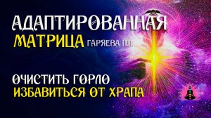 Избавления от храпа🌀 Адаптированная программа матрица ☀️ SoftRadio.ru