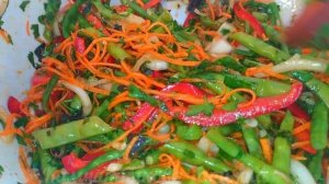 СПАРЖЕВАЯ ФАСОЛЬ НА ЗИМУ! ВКУСНЕЙШИЙ САЛАТ ИЗ ФАСОЛИ С ОВОЩАМИ!