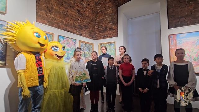 Выставка детских рисунков «Я рисую Мир!», собравшая работы юных художников из Донбасса. смотреть онлайн
