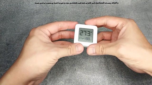 Xiaomi Mijia Bluetooth Temperature Humidity Sensor 2 LYWSD03MMC смотреть онлайн