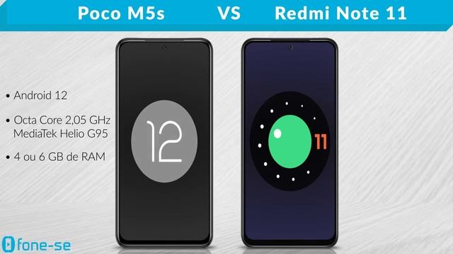 Poco M5s Vs Redmi Note 11 (Comparativo)