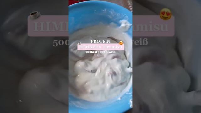 Protein Himbeer Tiramisu mit 50g Eiweiß 🍮 🍫 смотреть онлайн