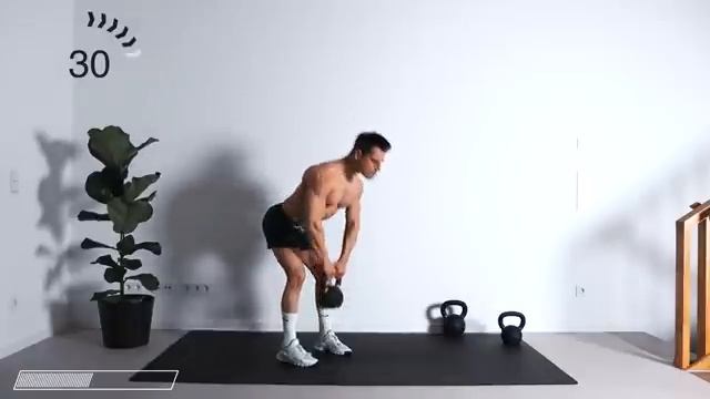 Kettlebell UPPER BODY STRENGTH Workout _ Muscle Building _ Force Series DanielPT смотреть онлайн