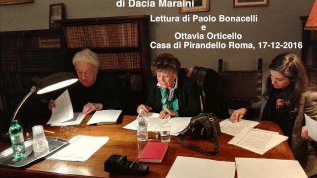 "La famiglia normale" di Dacia Maraini letta da Paolo Bonacelli e Ottavia Orticello смотреть онлайн