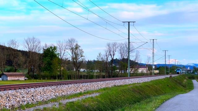 Schienenbus VT 98 zu Gast im Allgäu Teil 1 смотреть онлайн