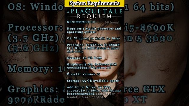System Requirements | A Plague Tale Requiem | MP Jamod смотреть онлайн