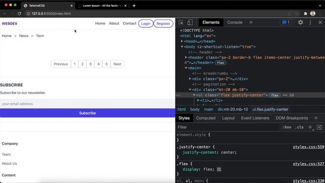 TailwindCSS #6 Применение Flexbox (Using Flexbox) смотреть онлайн