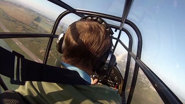 Junkers Ju-87 «Stuka». Zhytomyr Air Club «AVIATIK» .Schießen GoPro смотреть онлайн