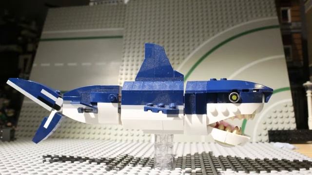 Lego Dinosaur and Shark test footage смотреть онлайн