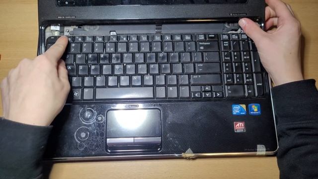 How to replace Battery,RAM,HDD,CPU/CPU Cooler in the HP Pavillion DV6-1200 Series laptop! смотреть онлайн