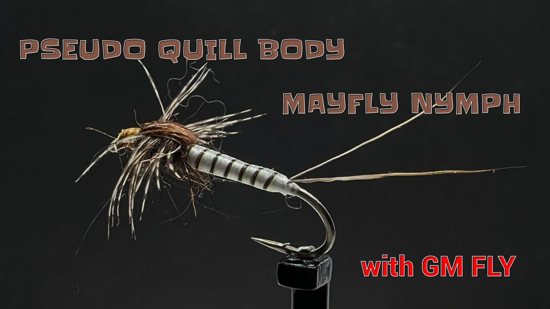 Нимфа Подёнки Pseudo Quill Body Как связать от GM FLY