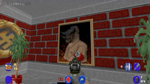 Zio McCall's Brutal Wolfenstein 3D (REMAKE) Прохождение без комментариев - Часть 10