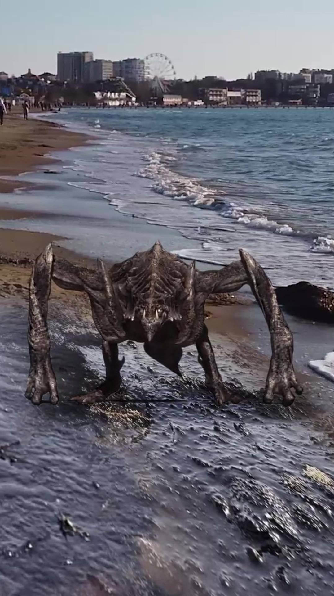 Анапа. Камкоед не доволен мазутом на пляже смотреть онлайн