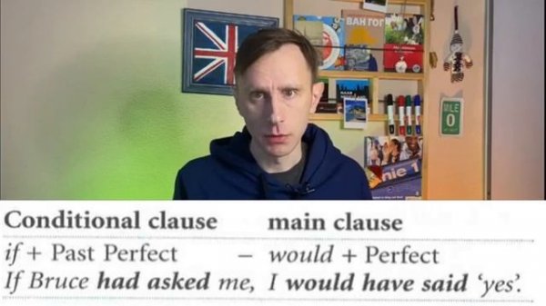 Третье условие в Английском. Third conditional.