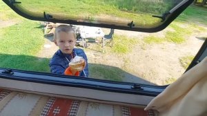 Выезд с прицепом караваном (прицепом дачей) на озеро на 1.5 дня. 2021г. #Озеро рюмниково #кемпер