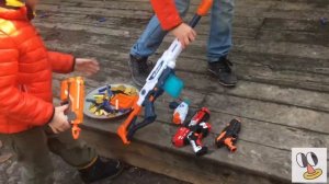 Нёрф нёрф. Бластеры и автоматы. Blaster Nerf. Мультики стрелялки нёрф