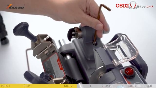 Xhorse Dolphin XP-008 Mini Mechanical Key Cutting Machine Calibration - Obd2shop.co.uk