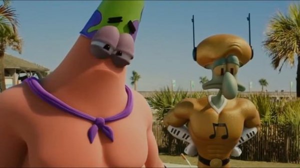 Губка Боб и его друзья против Пирата Бургероборода Часть 1 Губка Боб в 3D