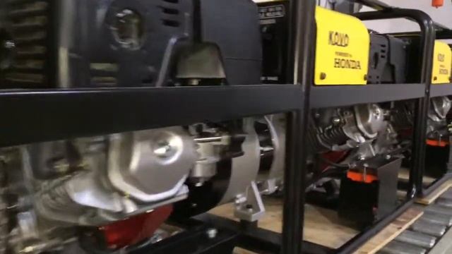KOVO ENGINE DRIVEN WELDER EW240G смотреть онлайн