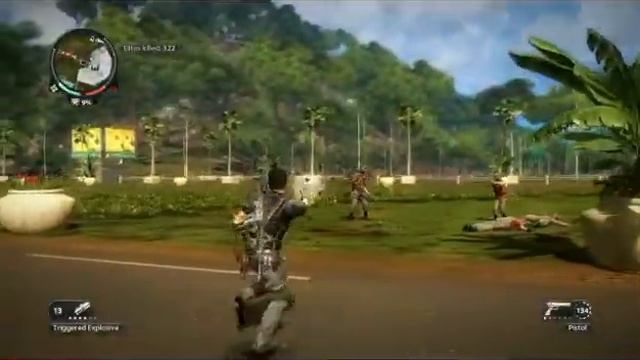 Just Cause 2 Awesome Panau Military Kill смотреть онлайн