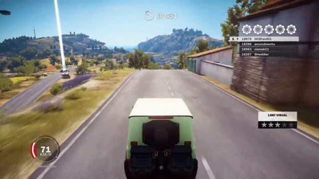 Just Cause 3: Off-Roader Bomb Blast Challenge 5 Gears
