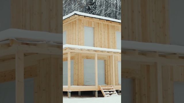 Построили двухэтажный дом 143 м2 смотреть онлайн