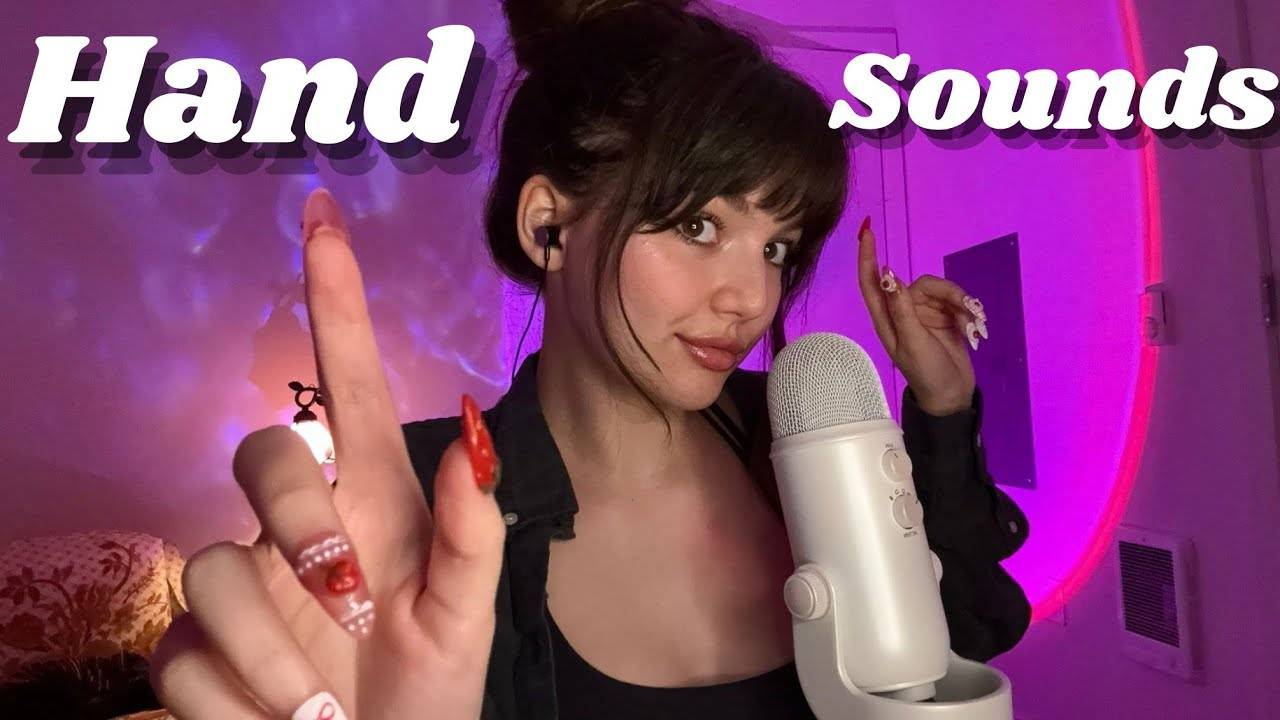 ASMR Fast HAND SOUNDS And NAIL SOUNDS (Finger Snaps Flutters, Nail Clacking, Lotion Sounds)