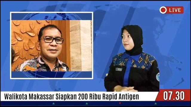 BREAKING NEWS | Walikota Makassar Siapkan 200 Ribu Rapid Antigen смотреть онлайн