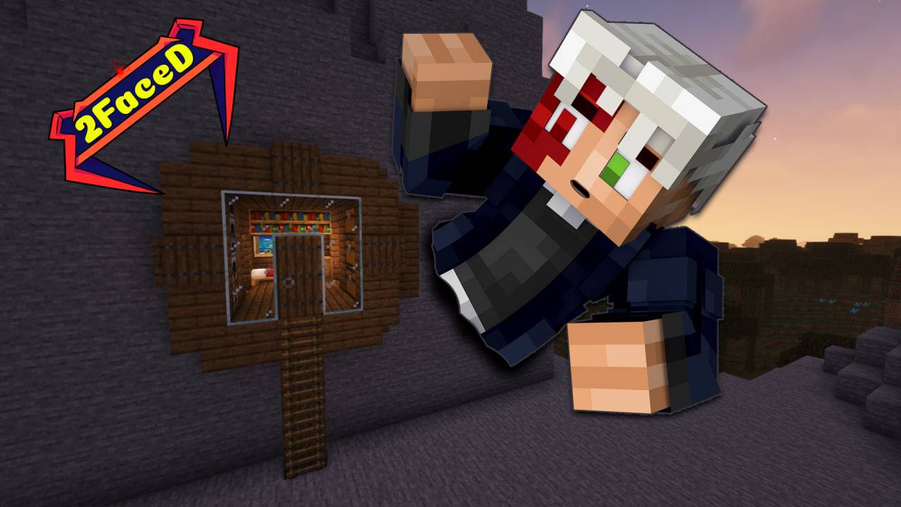 ДОМ В ГОРЕ#2faced #двуликий  #minecraft #майнкрафт #minecraftbuilding #tutorial #тренды #майн(ФУЛЛ)