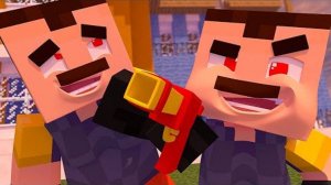 СЫН СОСЕДА-МАЛЕНЬКИЙ УБИЙЦА! ПРИВЕТ СОСЕД В МАЙНКРАФТ [перезалив]