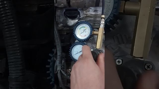 Проверка цилиндров на утечки с помощью пневмотестера. Двигатель 2 АZ-FE смотреть онлайн