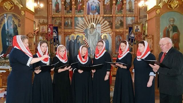 Плотию уснув. муз. Ионафана Елецких. Эксапостиларий Пасхи смотреть онлайн