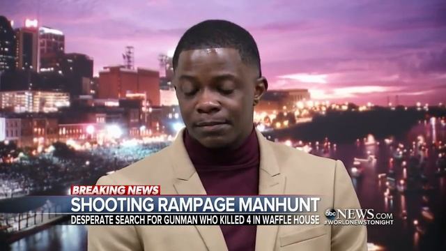 Manhunt for gunman who killed 4 people at a Tennessee restaurant смотреть онлайн