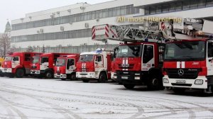 RUSSIAN FIRE TRUCK responding compilation (Moscow)