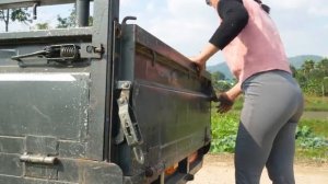 Use 3-Wheeled Truck To Harvest Lots Of Pumpkins Goes To Countryside Market Sell | Free Bushcraft