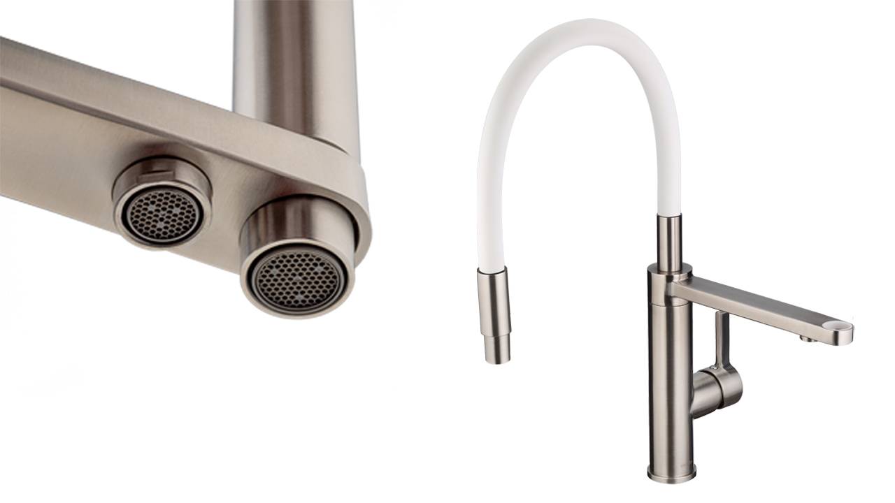 Распаковка кухонного смесителя с каналом для фильтрованной воды Swedbe Selene Plus 8641 смотреть онлайн