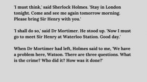 АНГЛИЙСКИЙ ПО КНИГАМ /Sherlock Holmes /The Hound of the Baskervilles /Урок 2